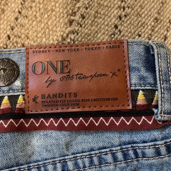 One teaspoon bandit shorts size 26 denim shorts free people shorts boho - Picture 6 of 8